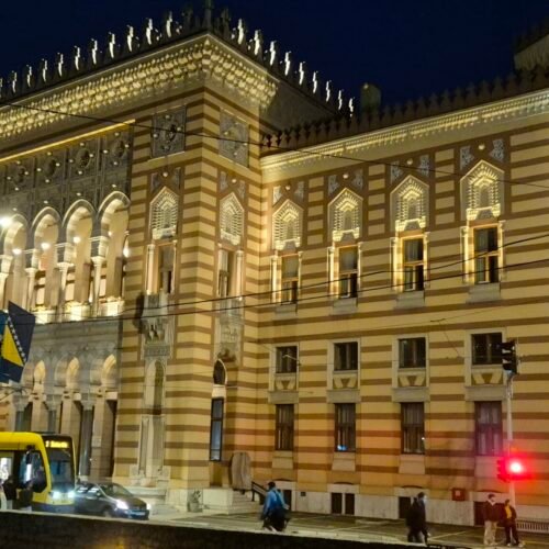 Saraybosna Tarihi Kütüphane Binası Saraybosna Tarihi Kütüphane Binası