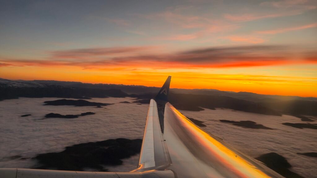 Uçaktan Akşam Vakti Saraybosna